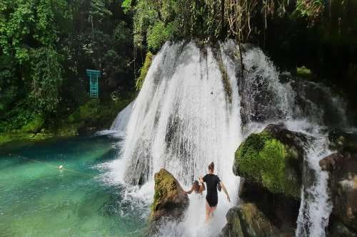 Reach Falls in Jamaika